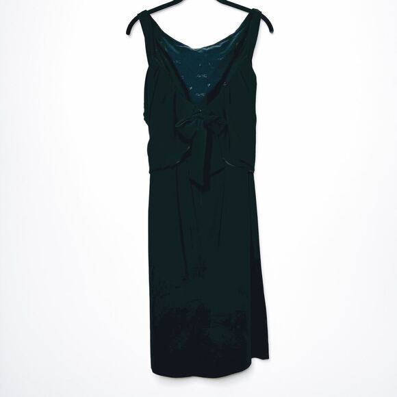 Dsquared Little Black Dress Sleeveless Mini Italy Size 46 / US 8-10 - Picture 5 of 11